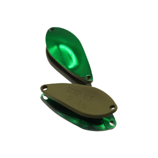 Блесна Alfred DEEP ALF 2.1g GREEN METALLIC OLIVE